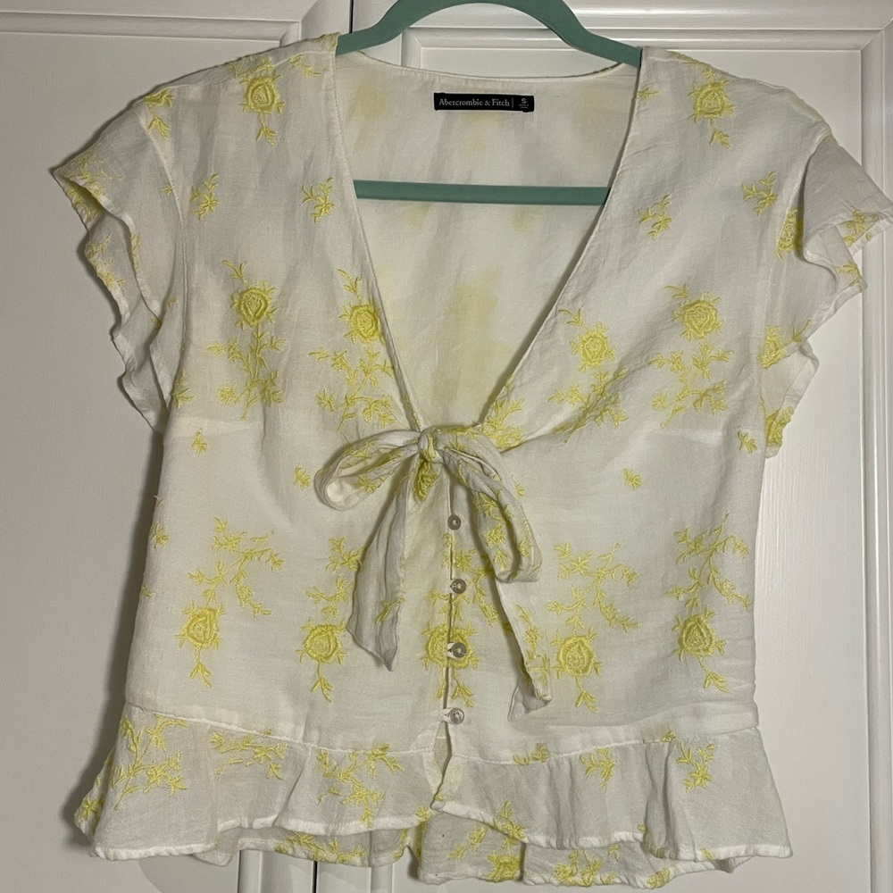 Abercrombie & Fitch Floral Blouse